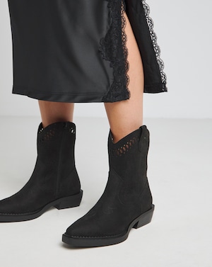 Laser Cut Western Boot Ex Wide - Image 2