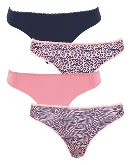 4 Pack Thongs