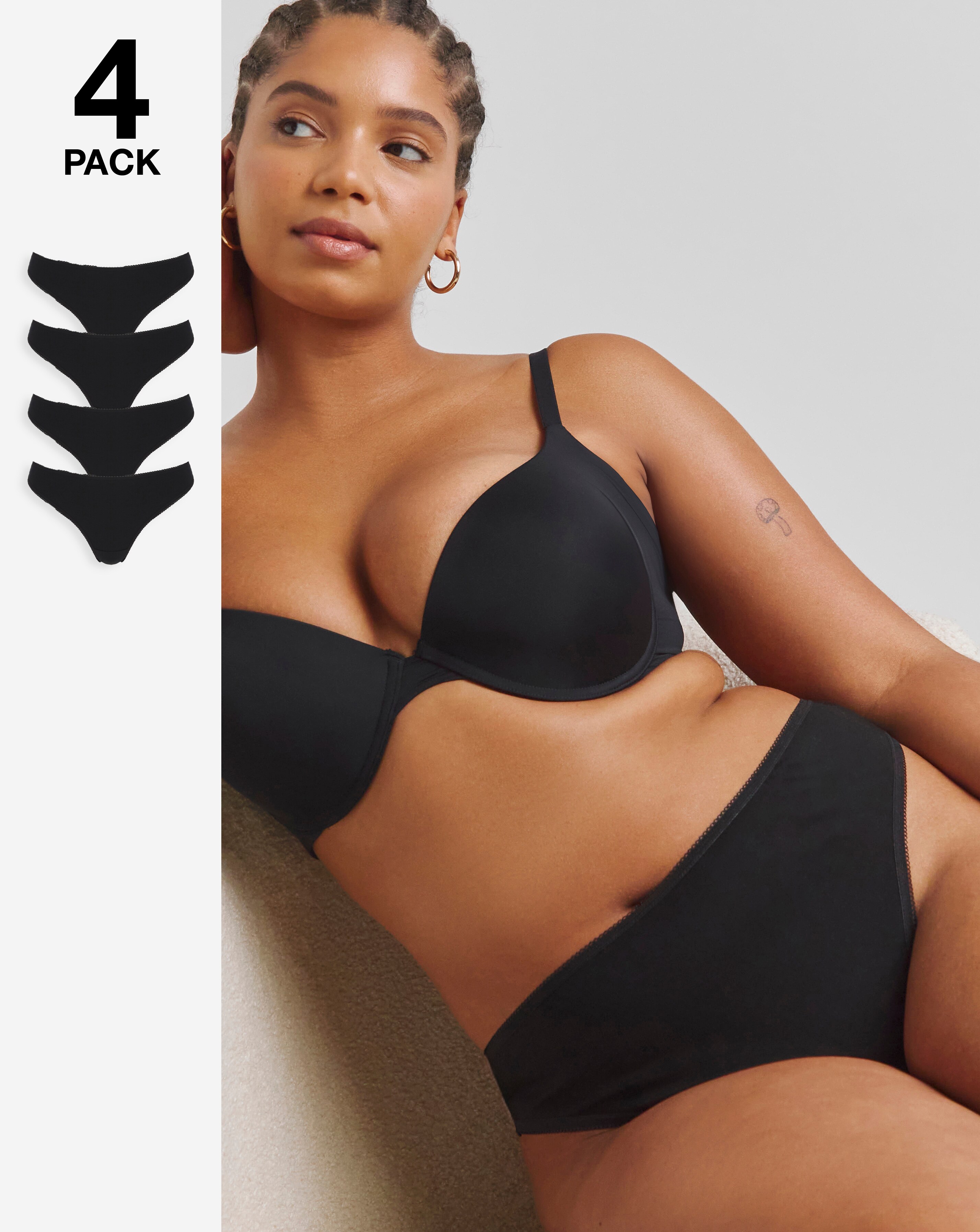 Plus Size Thongs High Waisted Women s Thongs Simply Be