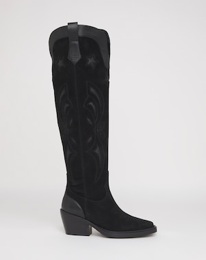 OTK Suede Western Boot Wide C - Image 3