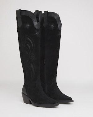 OTK Suede Western Boot Wide C - Image 4