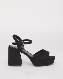 Jive Two Part Platform Heels Wide E Fit
