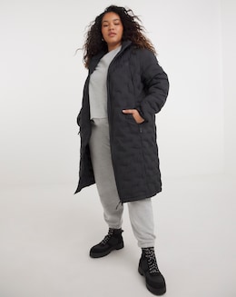 Snowdonia Longline Insulated Padded Jacket