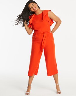 Oasis Ruffle Sleeve Jumpsuit