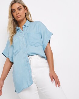 Lyocell Short sleeve shirt