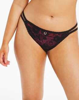 Simply Be Paris Rouge Leyla Tanga Brazillian Brief