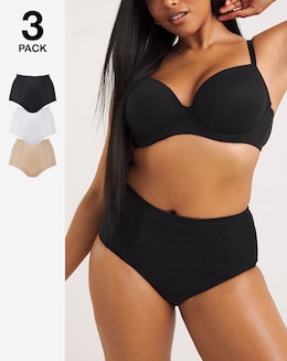 MAGISCULPT 3 Pack Midi Control Briefs Firm Control