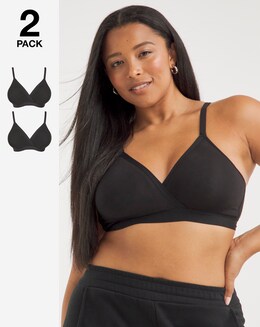 2 Pack Modal Cotton Comfort Tops