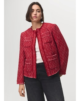 MANGO JACKET ROSSO