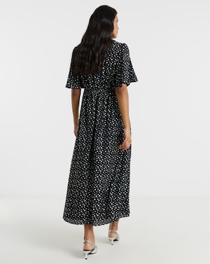 Twisted Wunder Grace Foil Midi Dress - Image 2