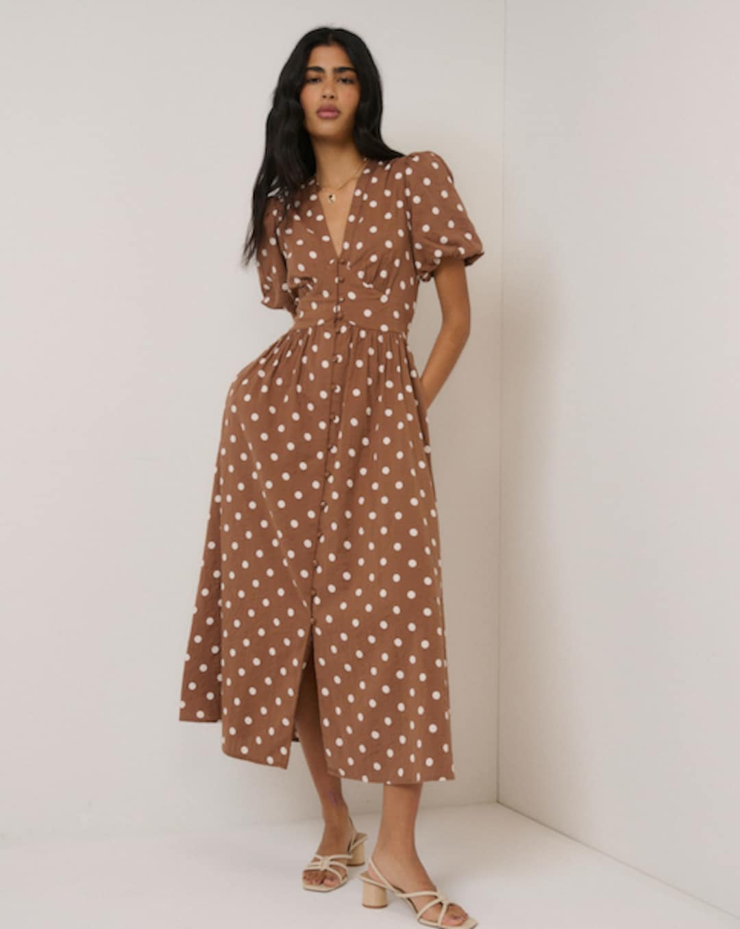 princess polly baby blue dress Brown Dresses | Mocha, Caramel, & Light Brown Dress Styles for Women main image 0