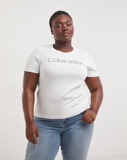Calvin Klein Crew Neck Logo Tee
