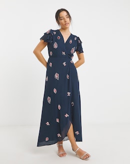 Hope &amp; Ivy Joslin Embellished Maxi Dress