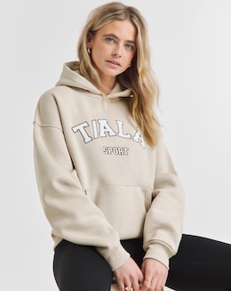 Tala Oversized Hoodie with Borg logo