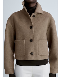 Mango Wool Jacket with Pockets