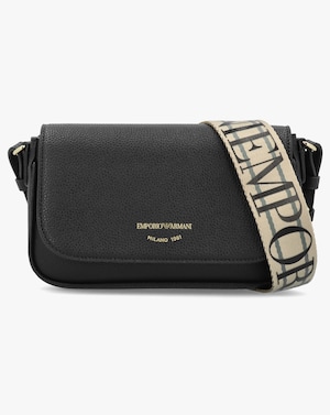 Emporio Armani Black Cross-Body Bag - Image 1