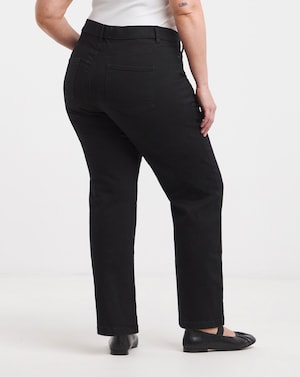 Black 24/7 Straight Leg Jeans - Image 6