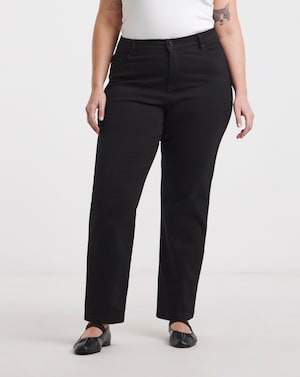 Black 24/7 Straight Leg Jeans - Image 8