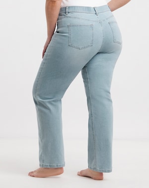 24/7 Light Wash Straight Leg Jeans - Image 3
