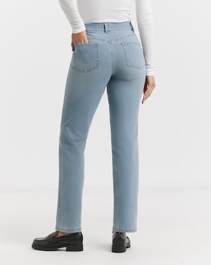 24/7 Light Wash Straight Leg Jeans - Image 9