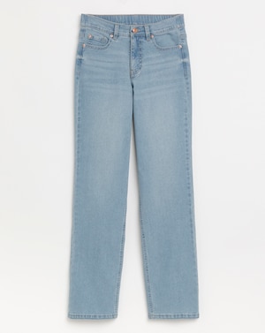 24/7 Light Wash Straight Leg Jeans - Image 10