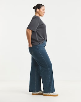 Vintage Blue 24/7 Stretch Wide Leg Jeans