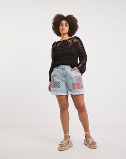 Joe Browns Playful Patchwork Shorts