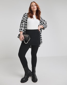Joe Browns Black Essential 2 in 1 Skirt Legging