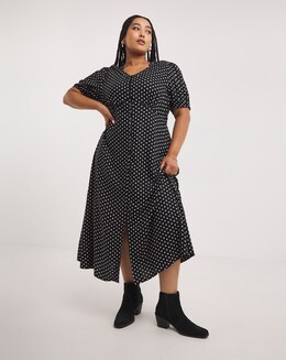 Joe Browns Jasmine Polka Midi Dress