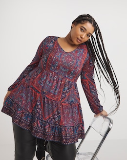 Joe Browns Black Long Sleeve Swing Tunic