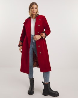 Joe Browns Ravashing Red Boutique Coat