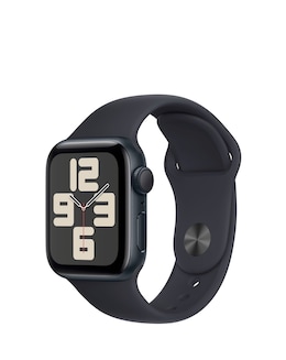 Apple Watch SE GPS 40mm Midnight Aluminium Case with Midnight Sport Band - S/M