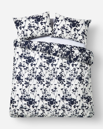 Ember Shadow Floral Duvet Set