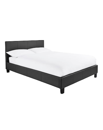 Hayden Faux Leather Bed Frame