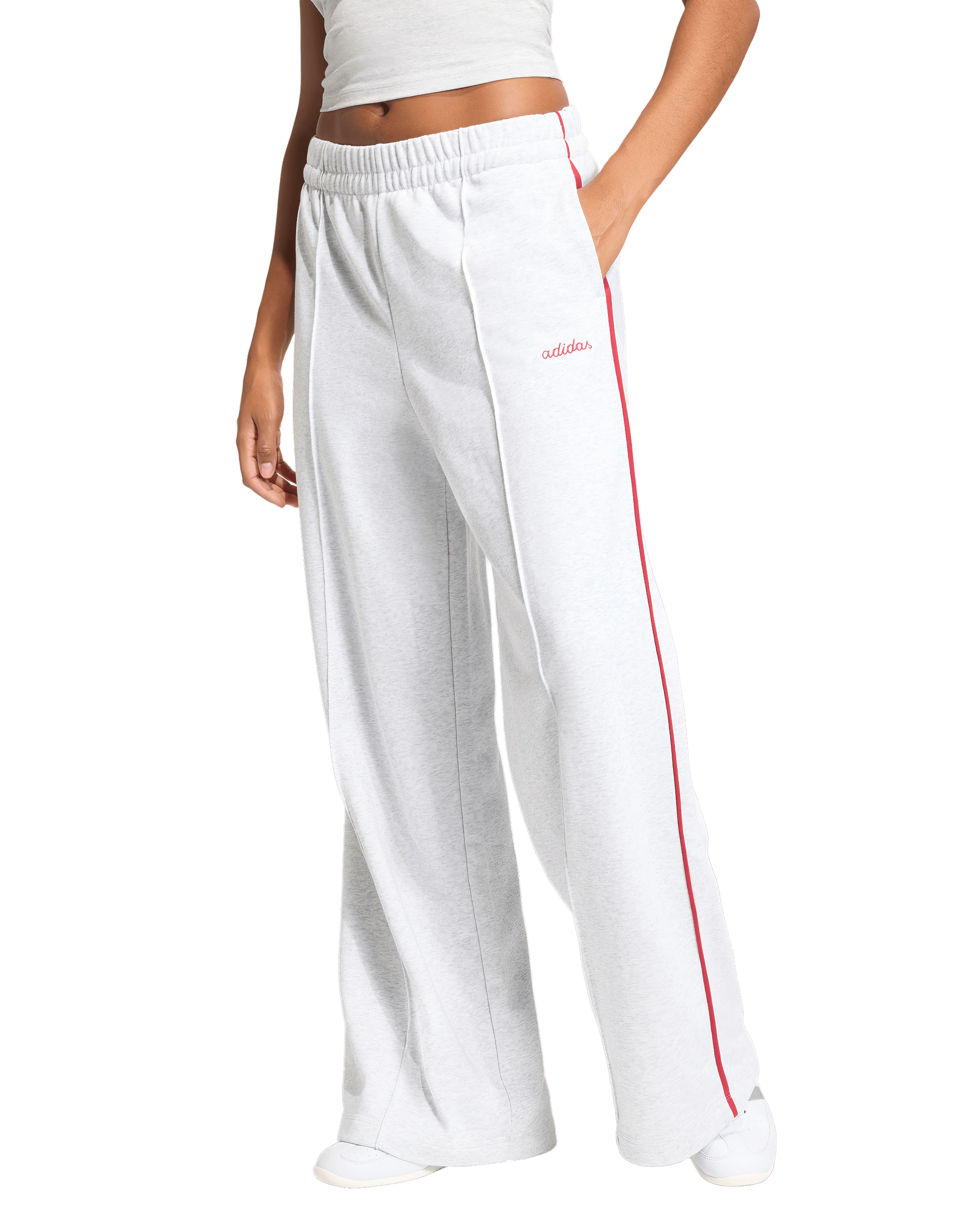 New In - adidas Pleated Wide Leg Joggers
