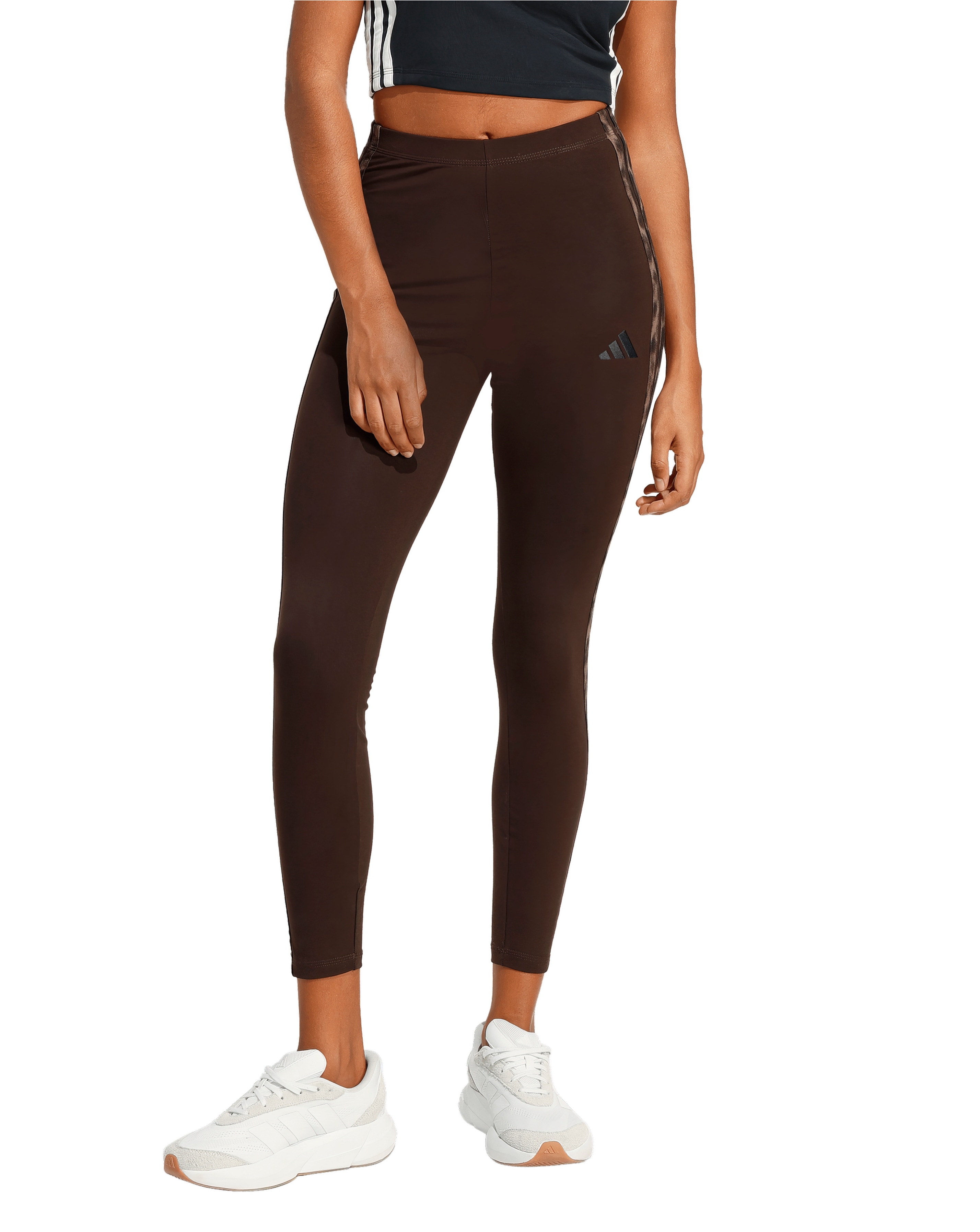 New In - adidas Leopard 3 Stripe Legging