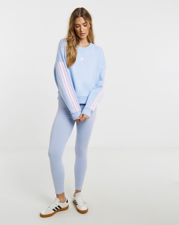 adidas 3 Stripes Crew Neck Sweatshirt