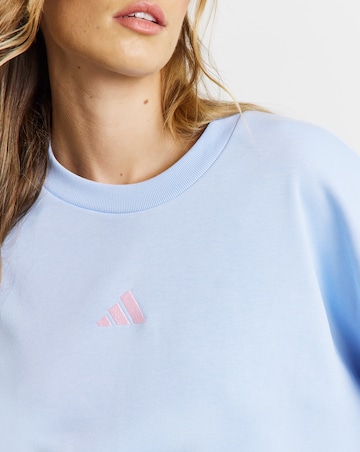 adidas 3 Stripes Crew Neck Sweatshirt