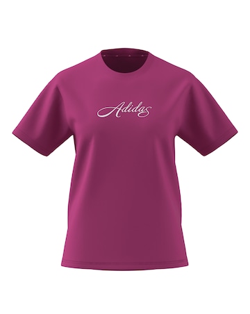 adidas Script Logo T-Shirt