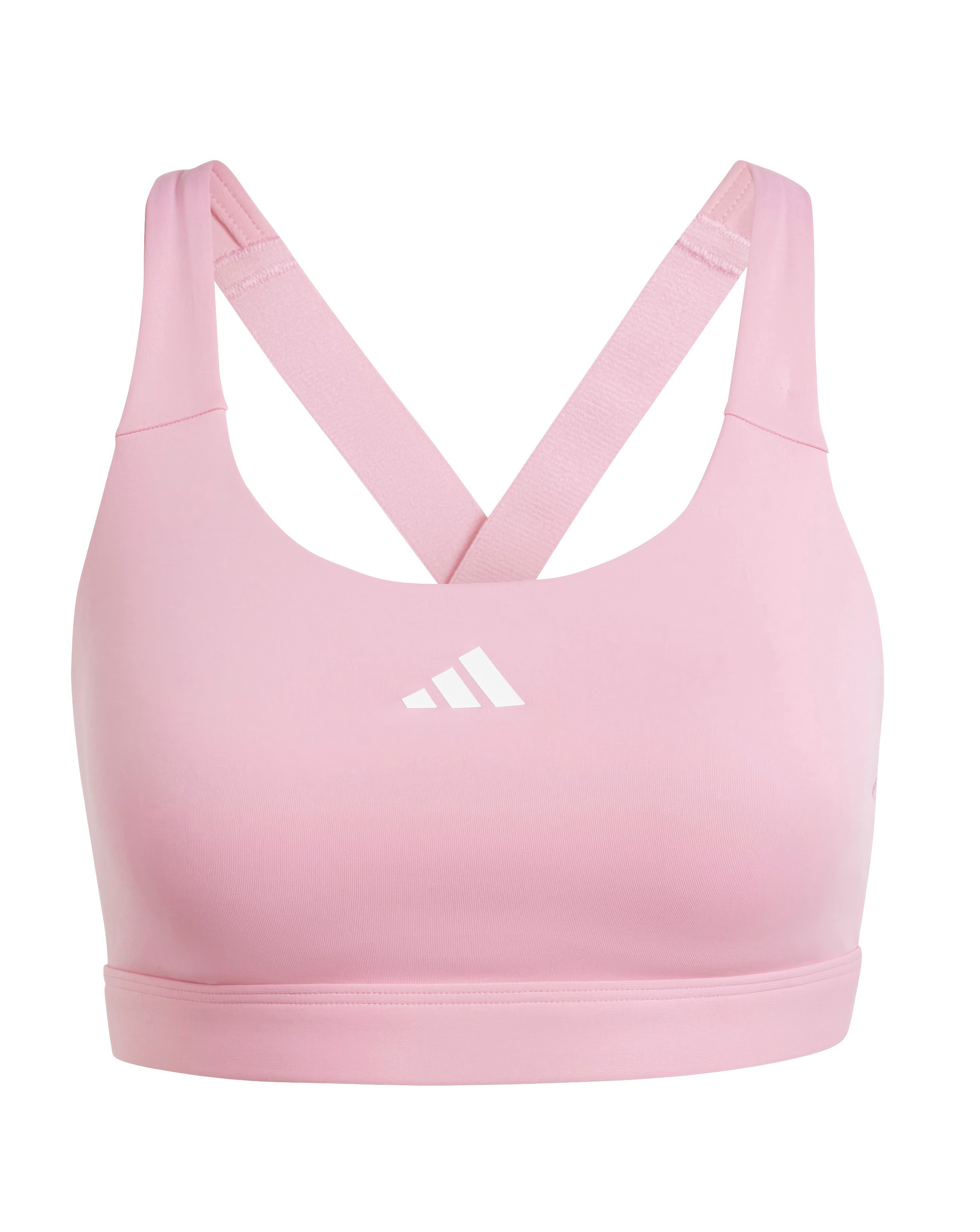 adidas DD+ High Support Sports Bra In Pink | UK Size L(E-G) Women's