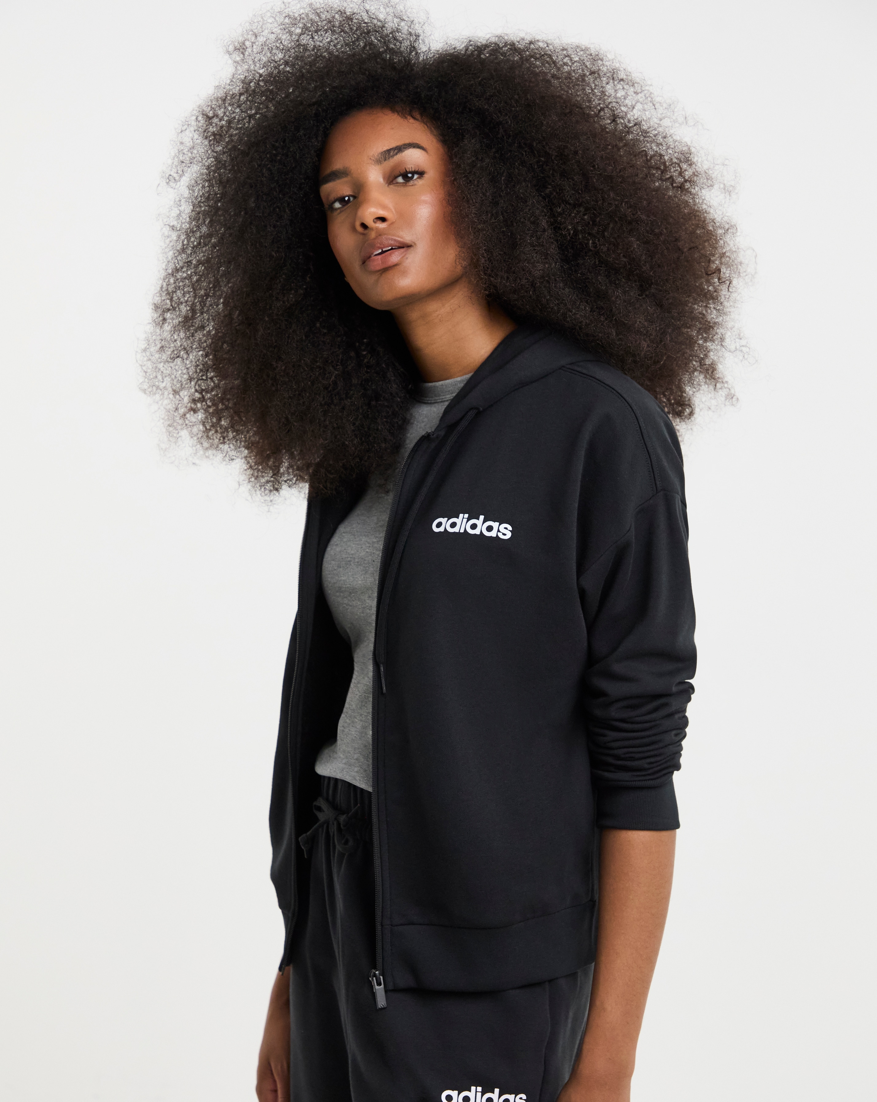 adidas Linear French Terry Hoodie