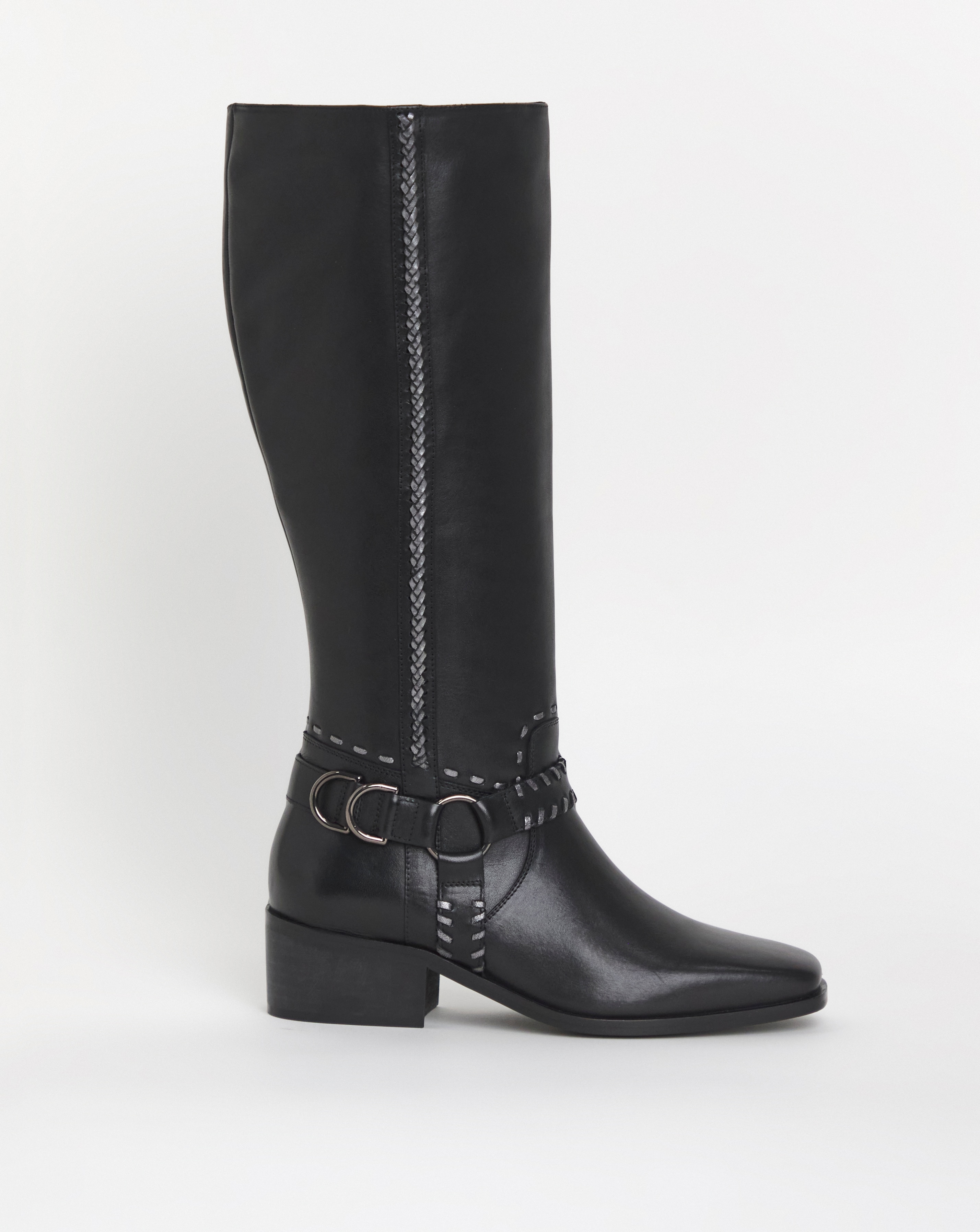 Joe Browns Knee High Leather Boot E Fit
