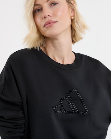 adidas Crew Neck Pearl Logo Sweatshirt