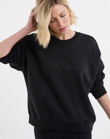adidas Crew Neck Pearl Logo Sweatshirt