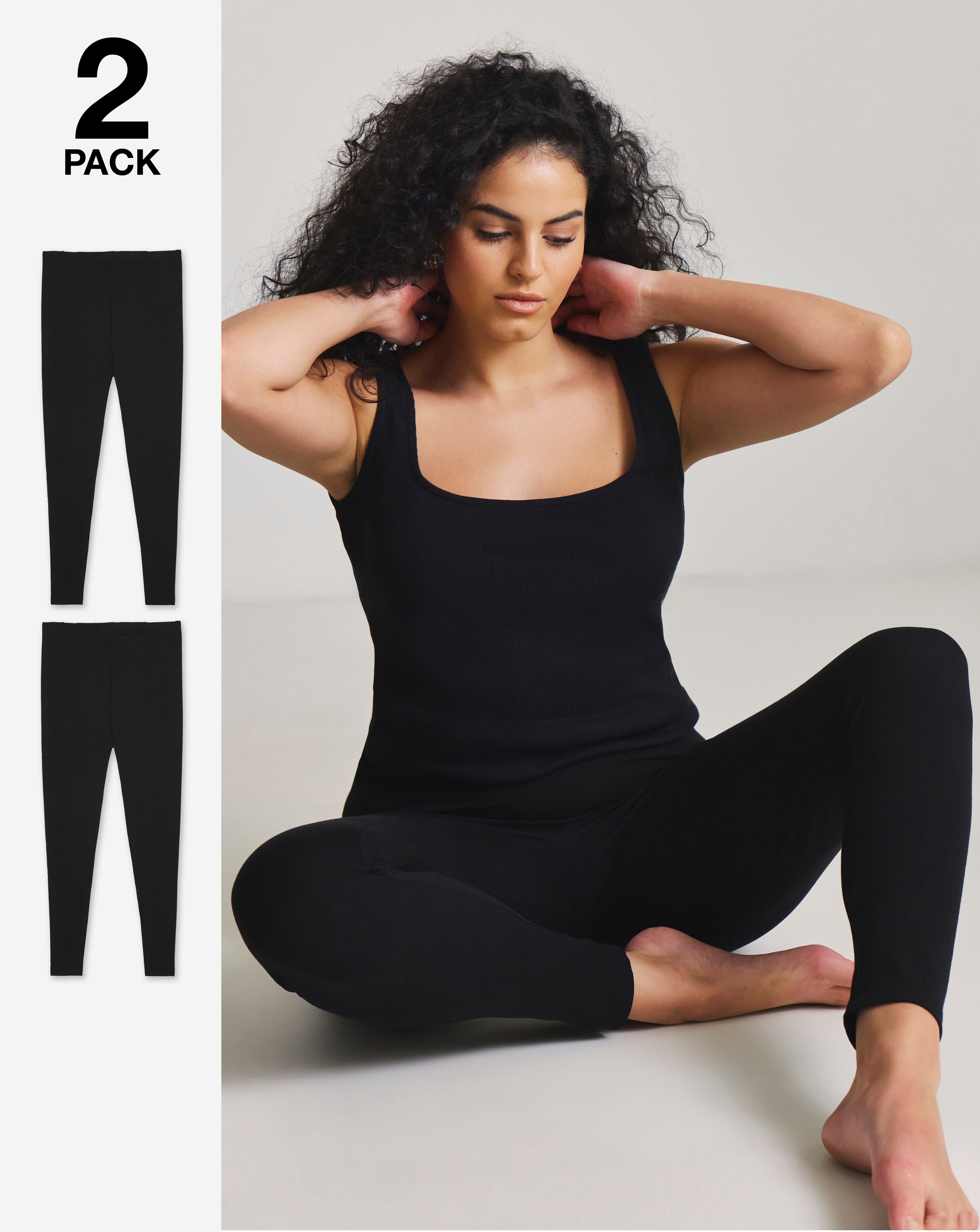 2 Pack Thermal Leggings