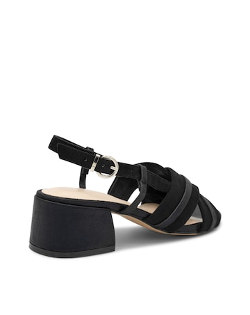 Paradox London Nancy Wide E Fit Block Heel Sandal