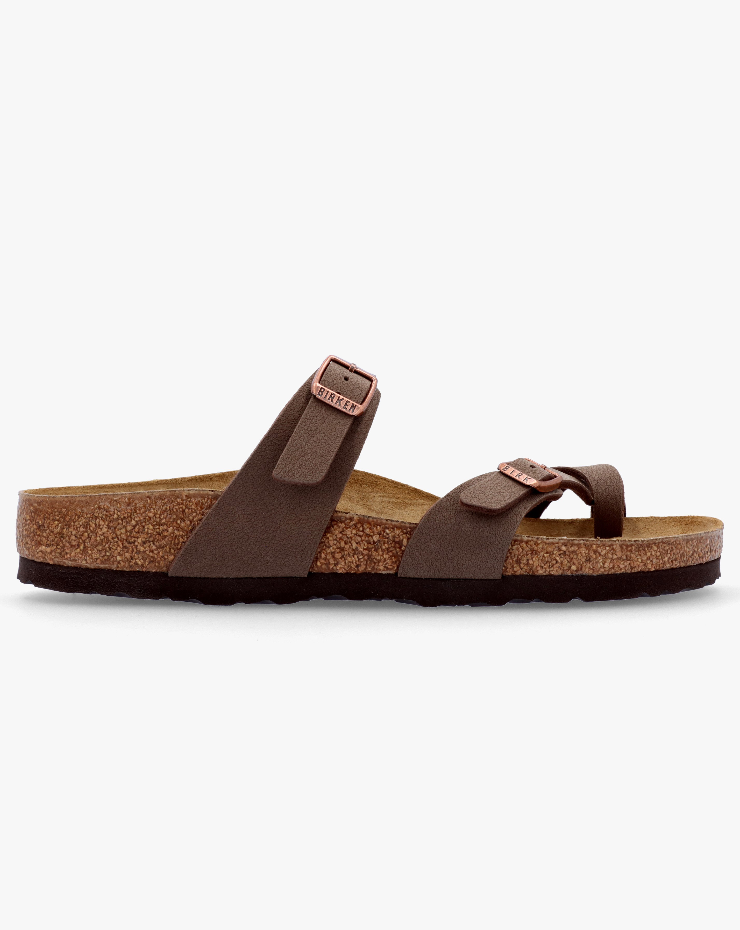 Birkenstock Mayari Birko-Flor Sandals In Brown | UK Size 7 Women's