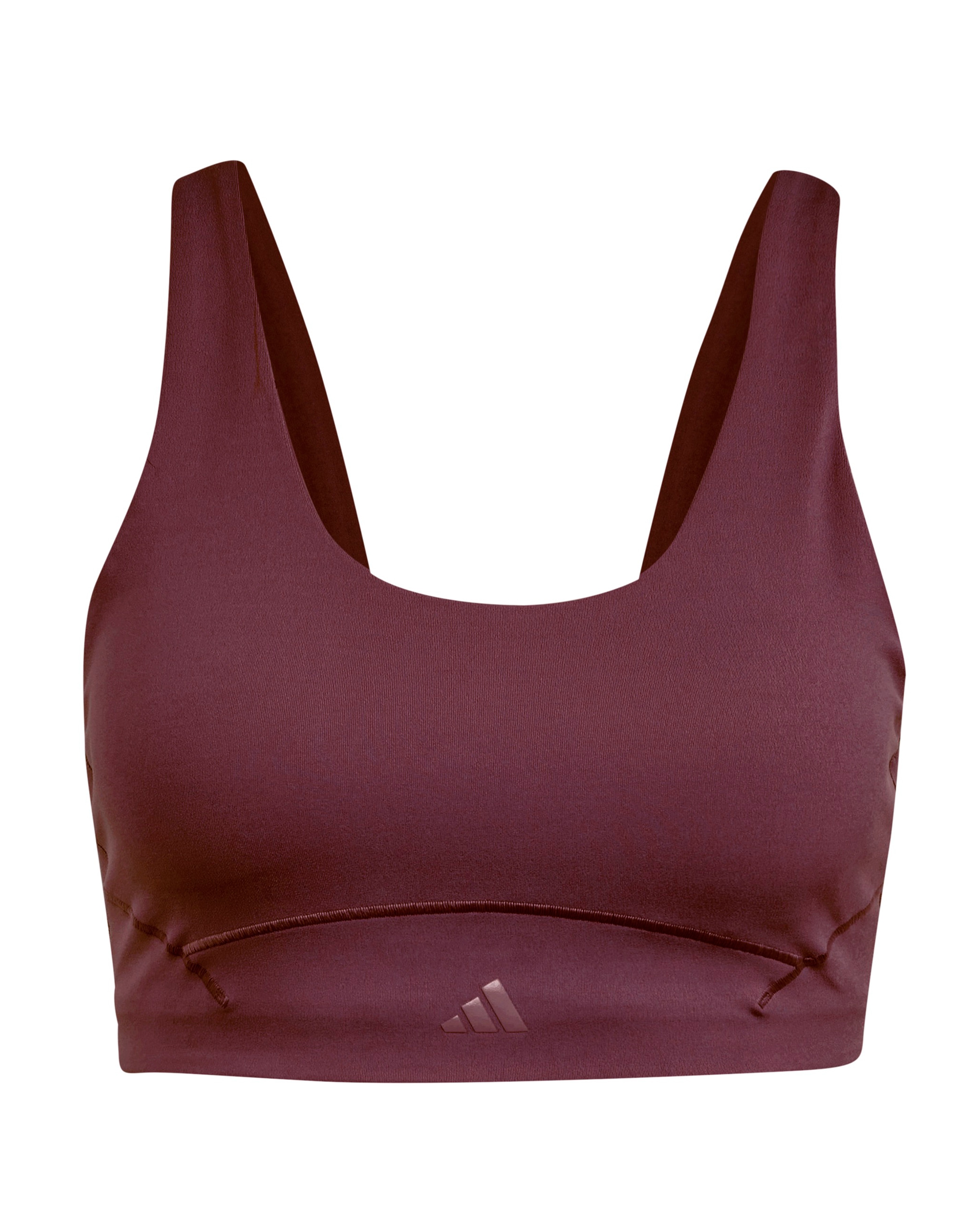 adidas Plus Size CoreFlow Luxe Studio Support Bra In Dusty pink | UK Size L(A-C) Women's