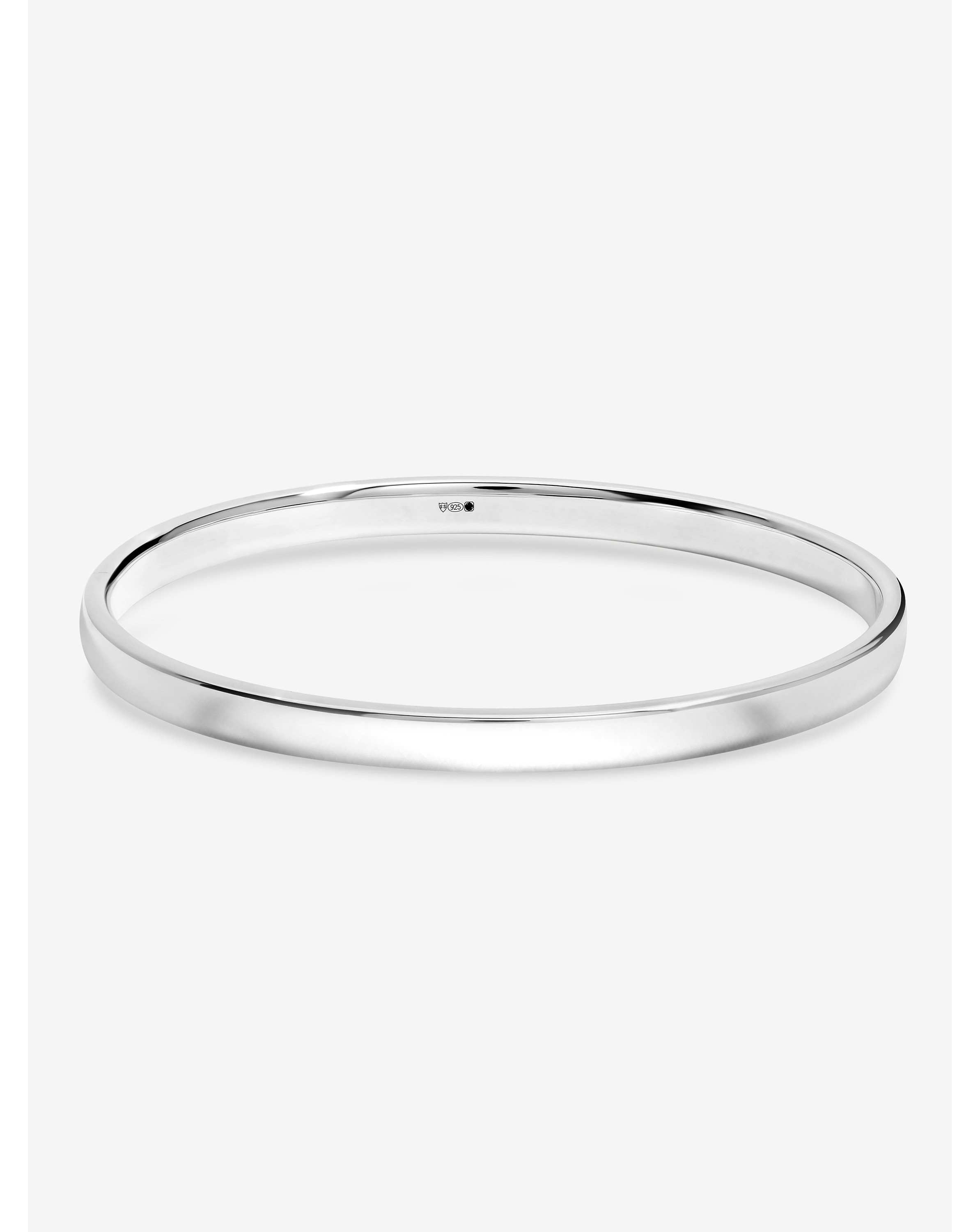 Simply Silver Classic Bangle - Gift For Her