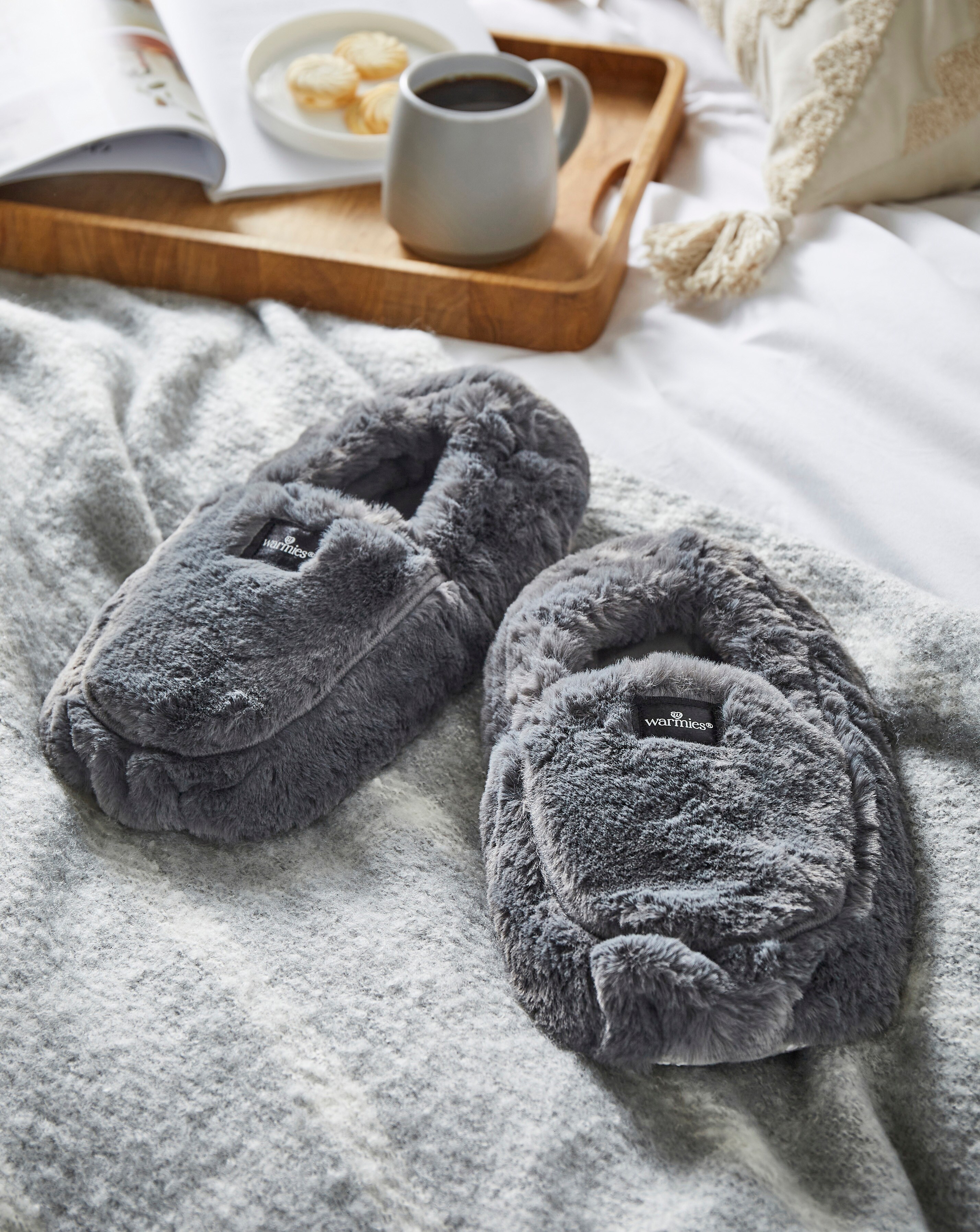 Warmies Supersoft Heatable Slippers Simply Be